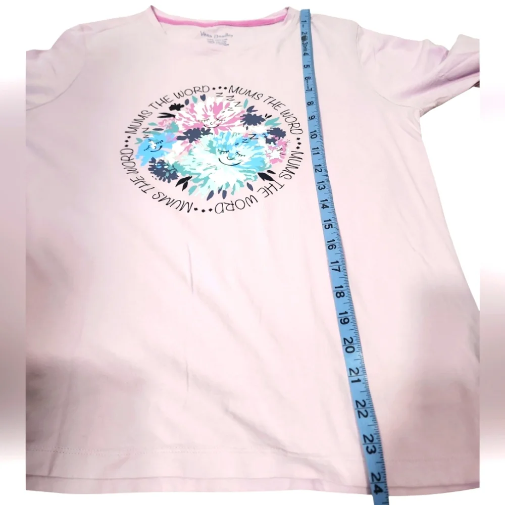 Vera Bradley Lavender Long Sleeve with Floral Design - Picture 6 of 8